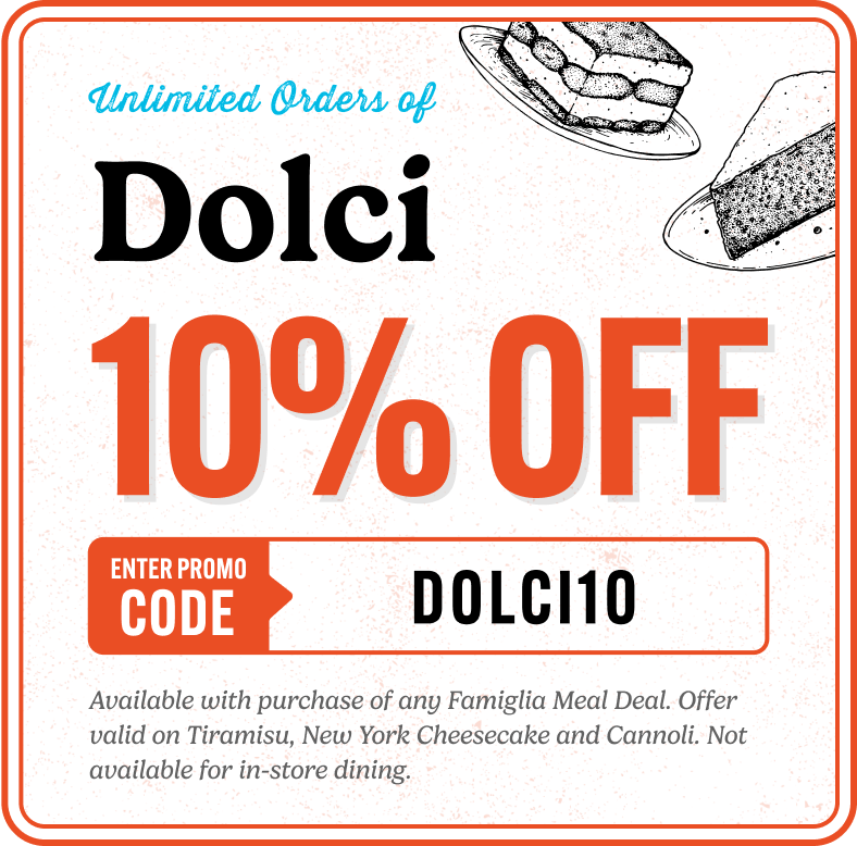 Unlimited Dolci 10% Off